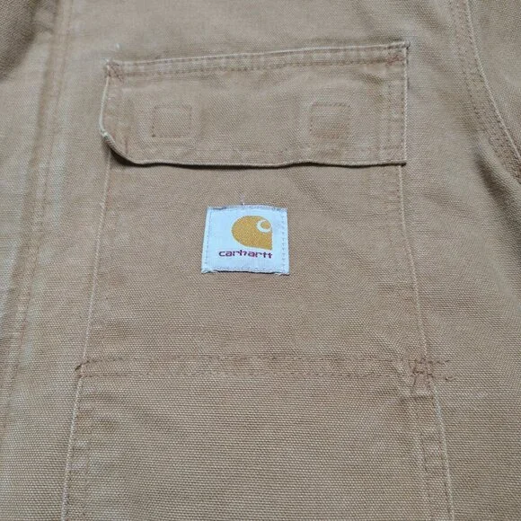 Carhartt Jacket Size XL 44 Tall Brown Arctic Duck Canvas Insulated Traditional - Picture 4 of 9